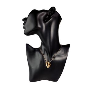 Monet Open Heart Pendant Necklace